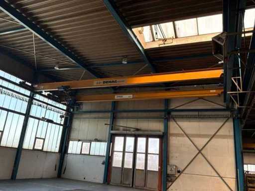 1990 DEMAG 3,2 T0 VERRICELLO A FUNE DI METALLO PLV 168 L-F Gru Aerea