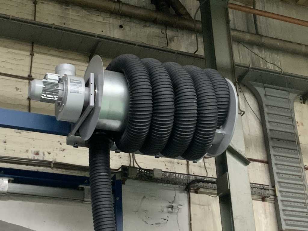 Worky Exhaust Gas Extraction Reel
