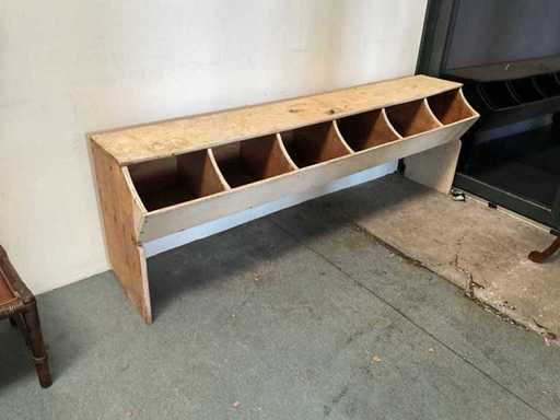 Houten opzetkast