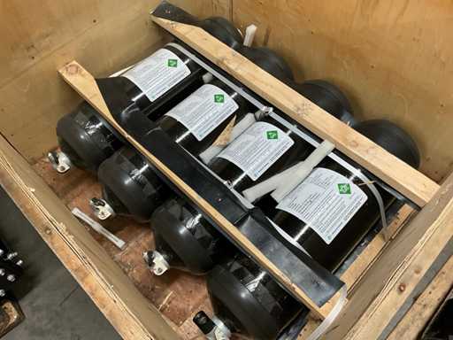 2023 S-Advanced materials TA700VH040D koolstofvezel waterstoftank - 40L (4x)