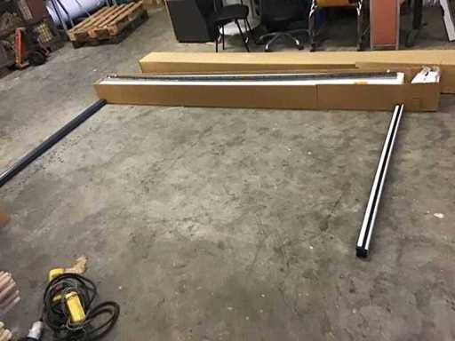 Bovenop gemonteerde rolluik, elektrisch, nieuw, originele verpakking, W 2940 x H 1430mm | so001131 I24