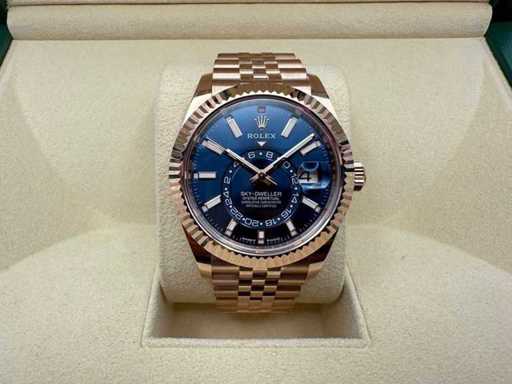Rolex Sky-Dweller 336935 | Blue Dial | 2025 | Like New | Jubilee