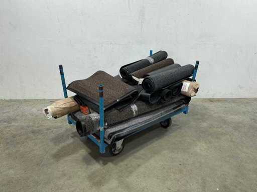 Partij deurmatten diverse maten