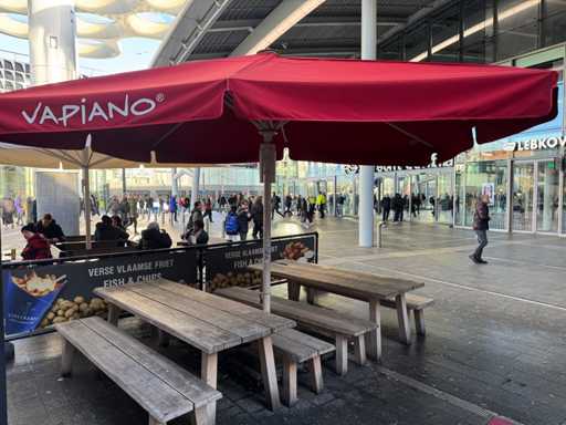 Uhlmann - Parasol with lighting (4x3 meters)