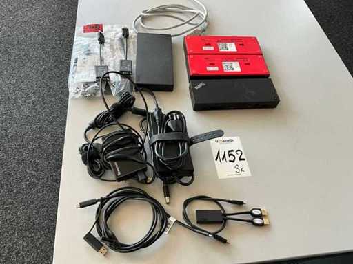 Lenovo Thunderbolt 4 Dock Docking Station (4x)