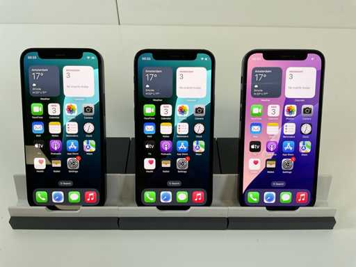 Apple iPhone 12 Mini - 64 GB - Black (3x)