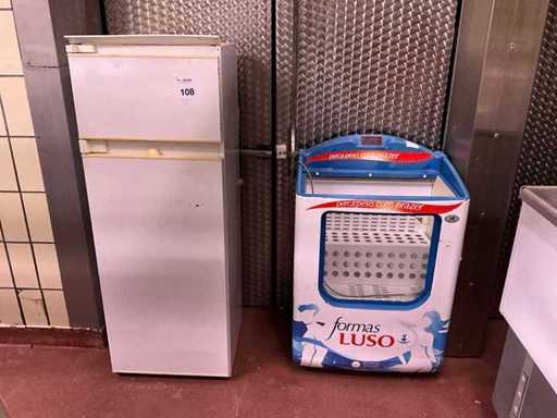Formas Luso Refrigerated Display Case Popsicles