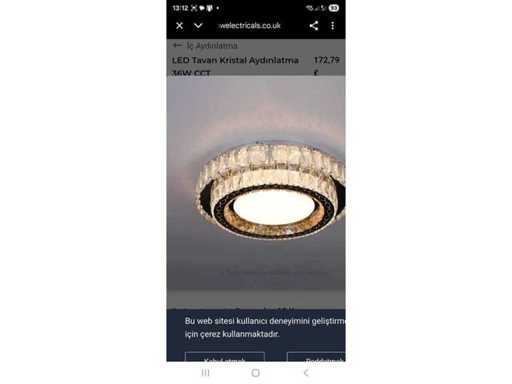 Gurbuz - modern - LED and Crystal Chandeliers - Ceiling lamp (40x)