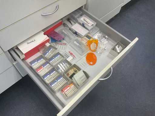 Partij tandheelkundige endodontische instrumenten