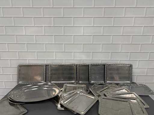 Stal nierdzewna – miska do serwowania (28x)