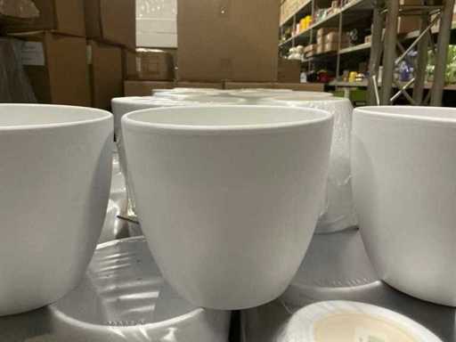 Plot Boule doniczka 19xH18cm biały matowy (59x)