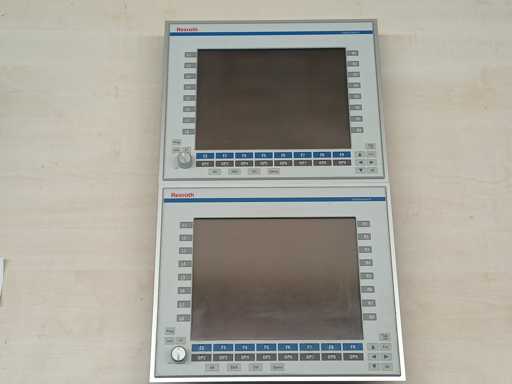 REXROTH (BOSCH REXROTH) NDRACONTROL VEP40.5 Bosch Rexroth VEP40.5 Industriële bedieningspanelen (2 stuks)