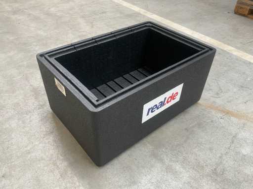 Boîte isotherme noire 600x400x350mm (87x)