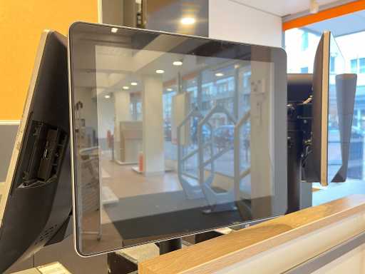 FEC - POS-Monitorhalterung mit zwei Bildschirmen