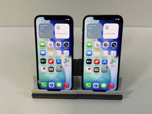 Apple iPhone 12 - 64 GB - Black (2x)