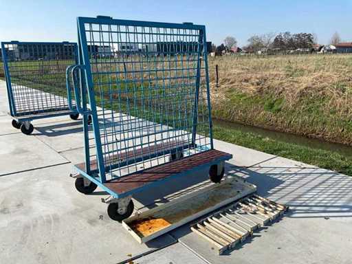 Cărucior pentru materiale de foaie Eurokraft