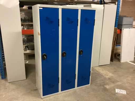 Locker cabinet 3 doors
