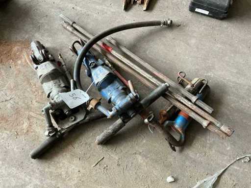 Pneumatische breekhamer (4x)