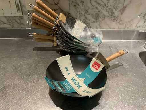 Patelnia wok Ø 30 cm (8x)