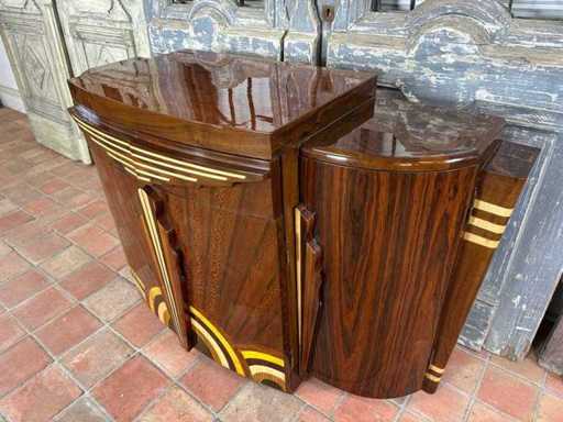 Credenza in stile art déco, larga 1,60 metri