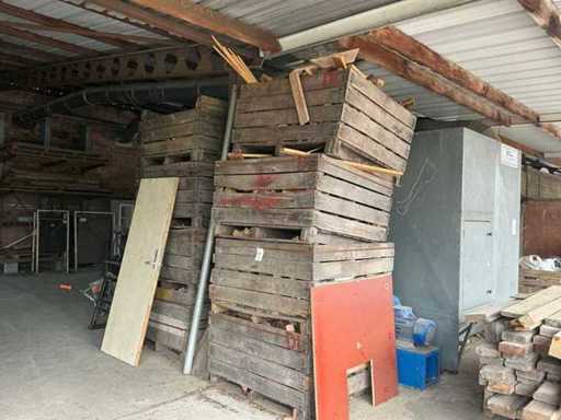 Lot de bois résiduel