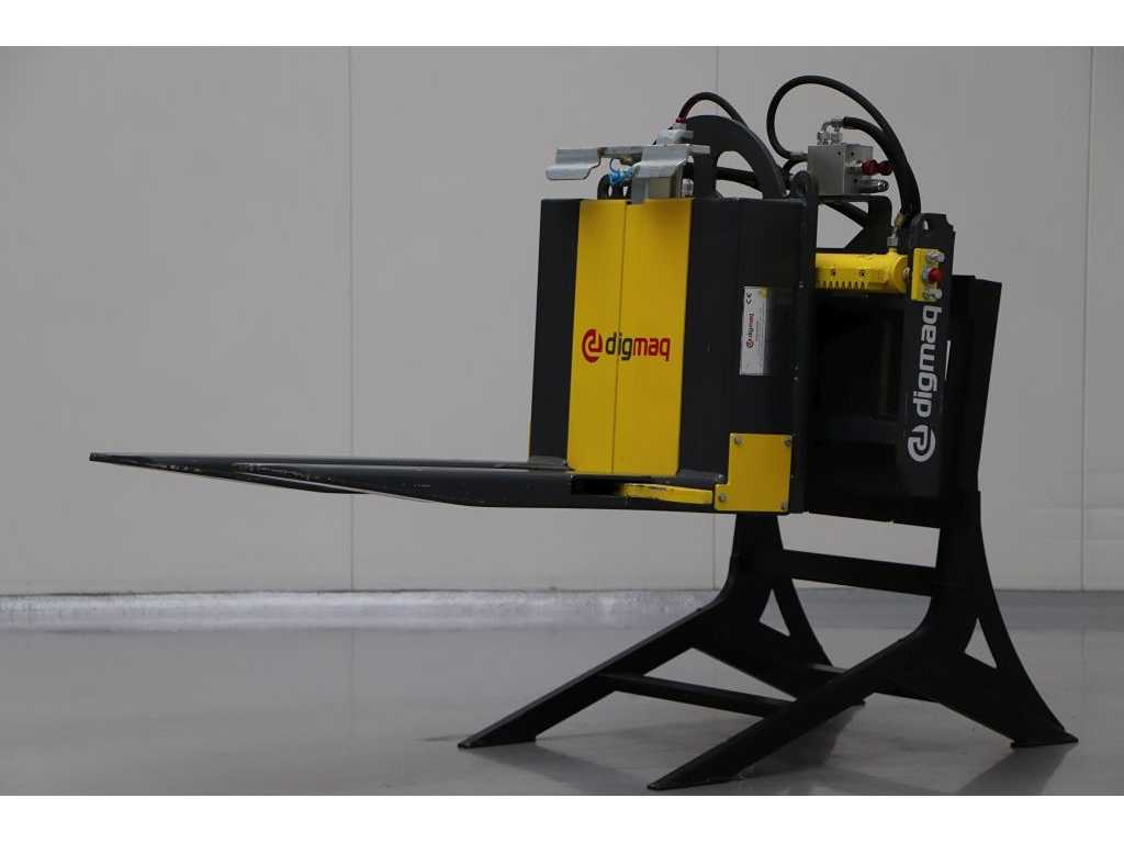 Digmaq – Box rotator capacity 1500kg 2021 – Forklift accessories