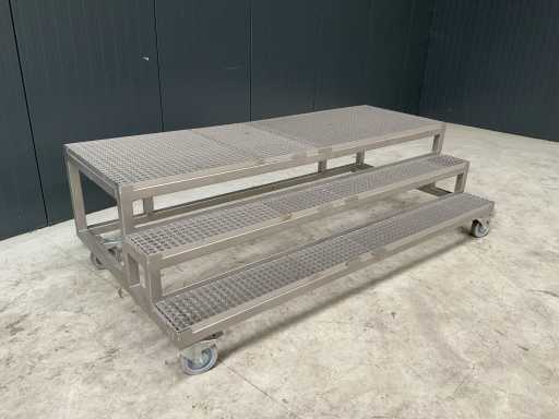 Palaneraggio per scale in acciaio inossidabile - mobile