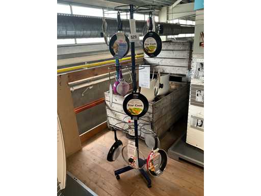 Gsw/Ssw Pannen (7x) + 5 glazen deksels Ssw/ibili