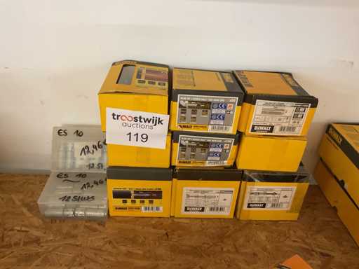 11 dozen ankerbouten; betonschroeven