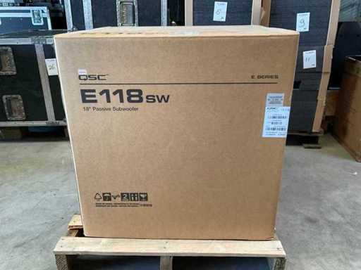 2023 QSC E118 SW Subwoofer passivo, 18"