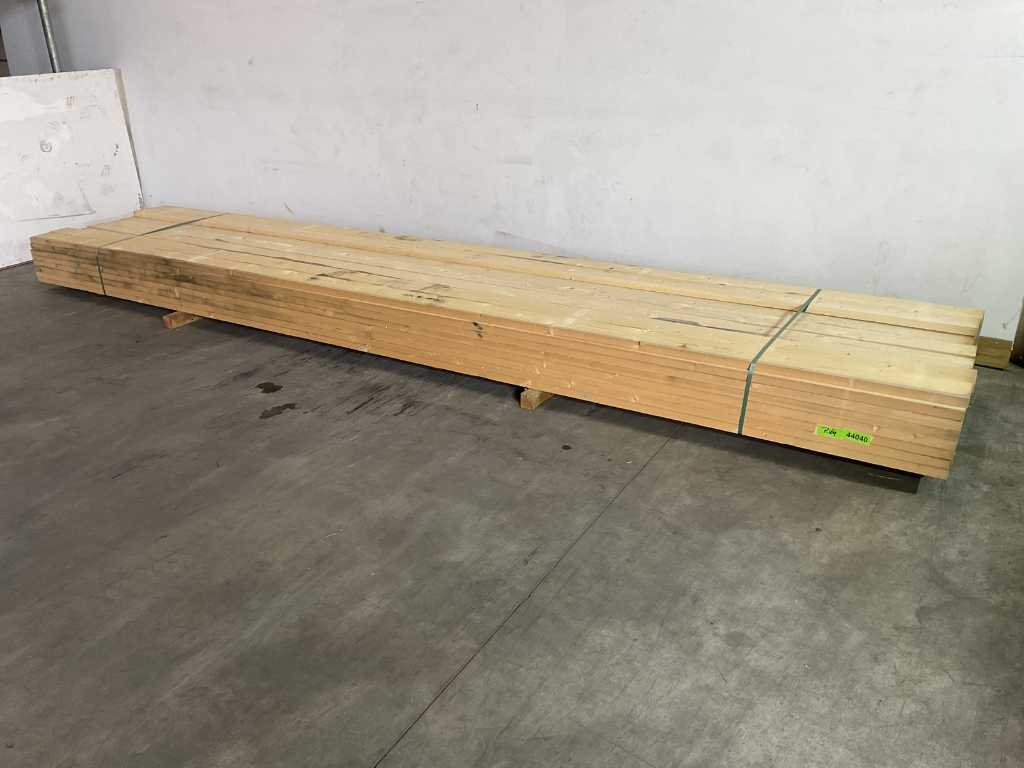 Spruce beam 510x12.5x3.2 cm (60x)
