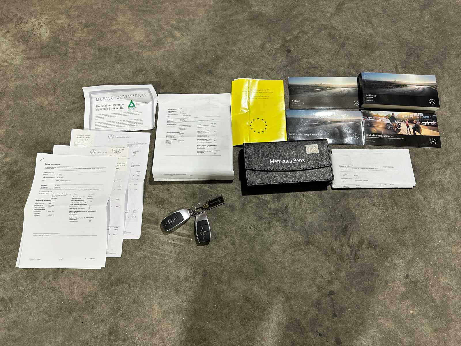 Mercedes-Benz A180 d Business Solution AMG 116pk 2018 (Origineel-NL) A-klasse, SR-559-F