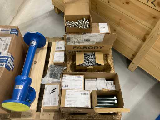 Lotti di bulloni esagonali