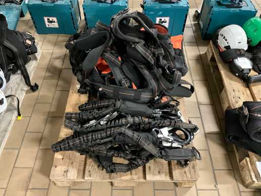 Skalt harnassen en vanglijnen (20x)