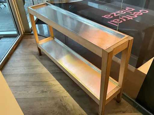 Cabins - Side table with LED lighting 