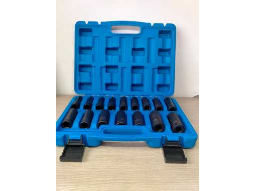 Stahlkaiser - 20791 - Set de soclu de impact, 16 piese