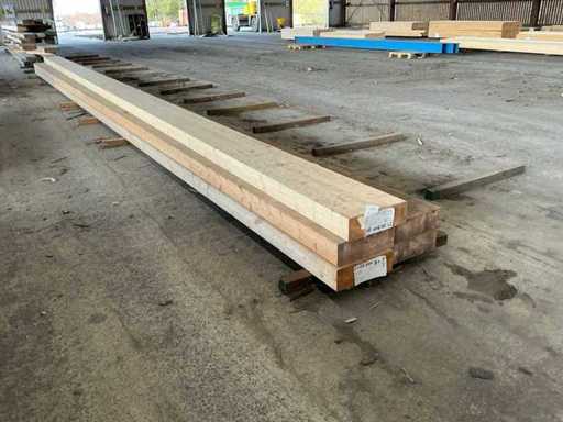 Poutres en bois GL24 (5x)