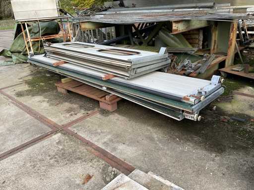 Lot de panneaux de porte basculante