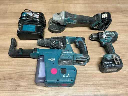 Narzędzie bateriowe Makita (3x)