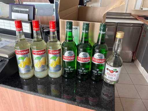 Peterman Spirits Bottles (7x)