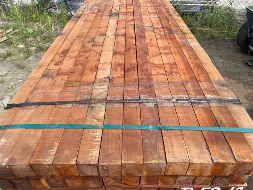 S?upki Massaranduba drobno przetarte 2750x60x60mm (65x)