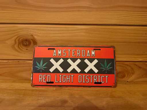 Metalen reclamebord 30x20cm