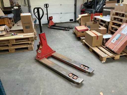 1990 Ravas RPW 1000 Ręczny Hydrauliczny Podnośnik Paletowy