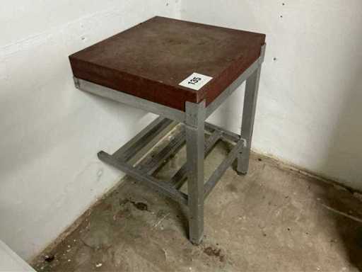 Wandmodel Rvs werktafel