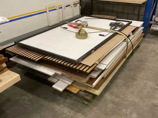 Partij diverse bouwmaterialen