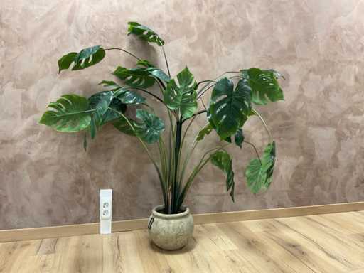 Plante d’intérieur artificielle « Monstera »