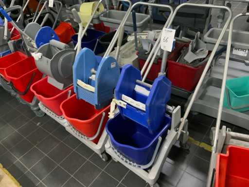 Wero en Boma Schoonmaakwagens (4x)