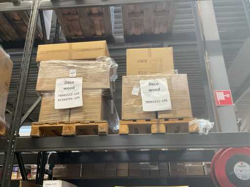 Pallets decowood (2x)