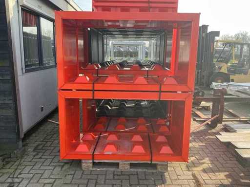 Matriță din blocuri de beton 2x