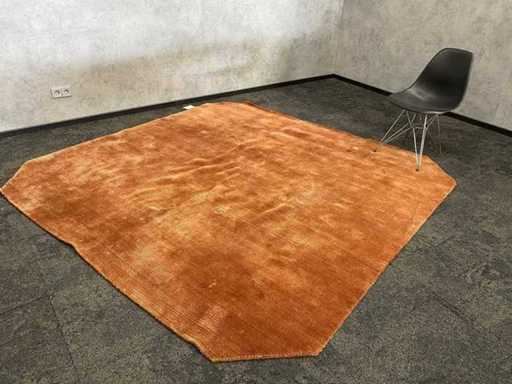 &Tradition The Moor - vloerkleed 240x240 - koper